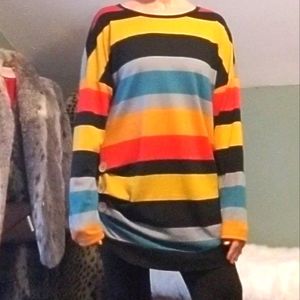 Striped Sweater Size 2XL
